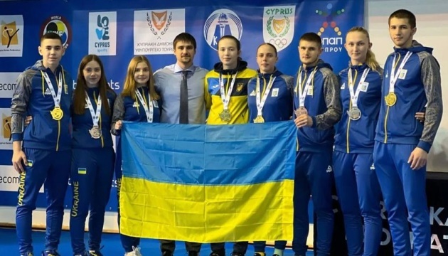 Українські каратисти здобули сім медалей на молодіжній першості Європи