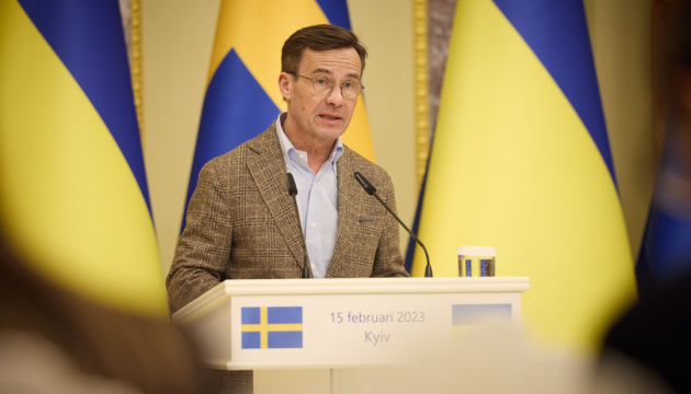Sweden's support for Ukraine grows to EUR 1.2B – PM 