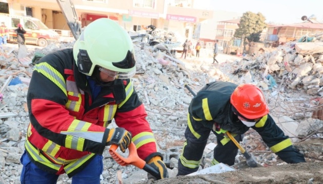 Ukrainian rescuers dismantle 127 rubble sites, recover 55 bodies of victims in Türkiye