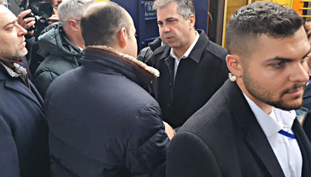 Israeli FM Eli Cohen arrives in Kyiv