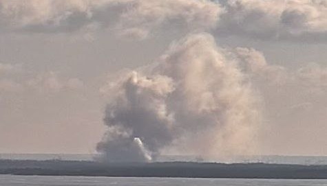 На березі Каховського водосховища, який контролюють військові рф, пролунав вибух