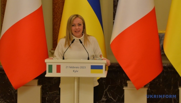Італія надасть Україні три системи ППО - Мелоні