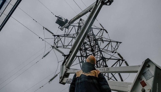 Six regions of Ukraine have problems with electricity due to shelling