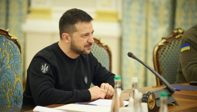 Zelensky holds Supreme CinC Staff meeting to discuss arms supplies, protection against information leakage