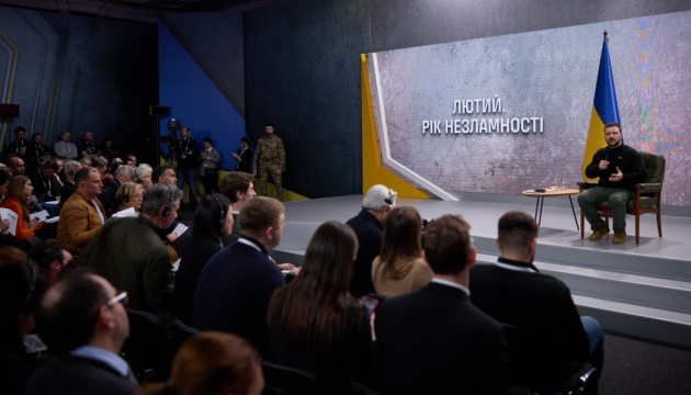 Що сказав на великій пресконференції Президент України Володимир Зеленський