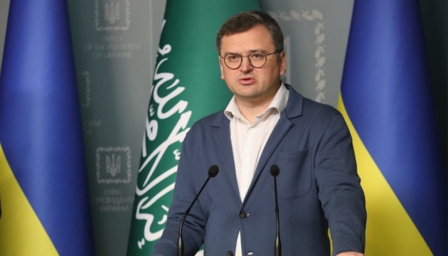 FM Kuleba: Ukraine strongly determined to develop relations with Saudi Arabia at all levels 