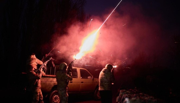 Сили оборони відбили понад 80 атак ворога та збили вночі дев'ять «шахедів»