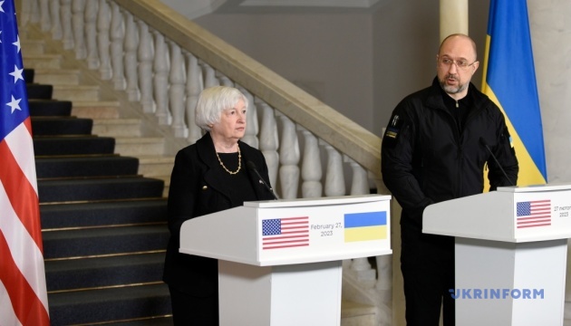 U.S. sees long-term cooperation with Ukraine based on international donor platform - Treasury Secretary