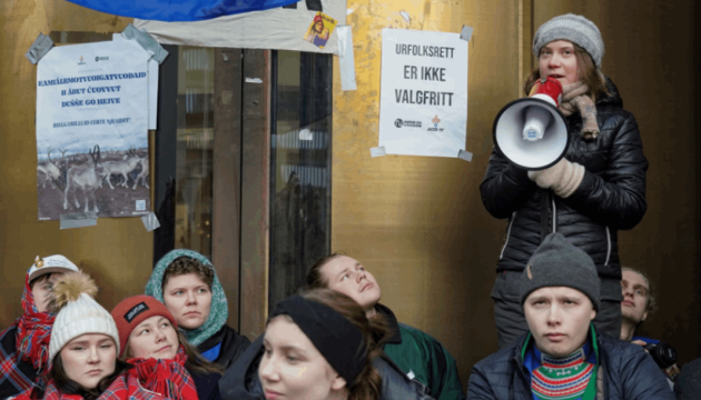 Грета Тунберг і протестувальники заблокували міністерство енергетики Норвегії