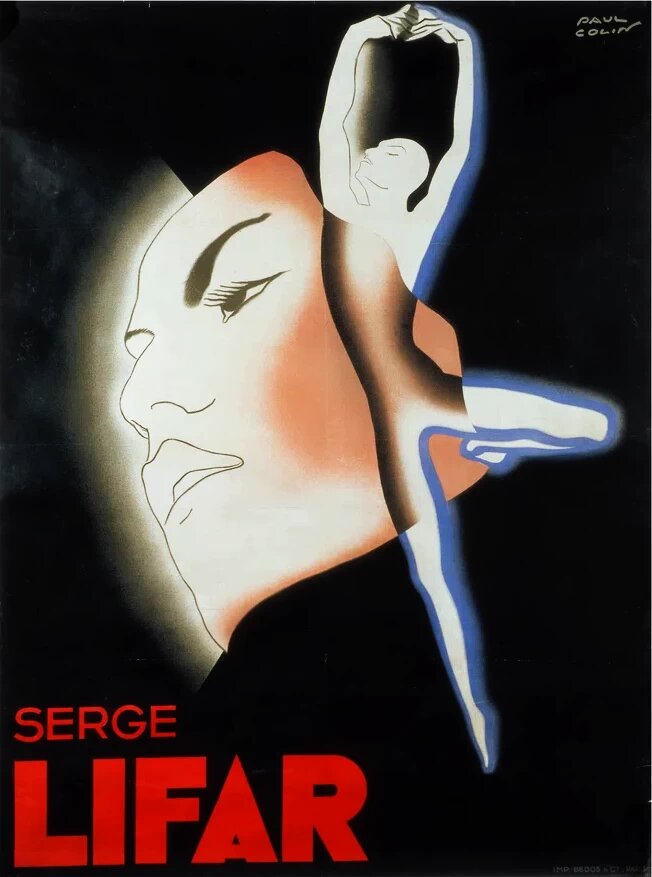 Плакат “Серж Лифар”, Париж, 1935 р.