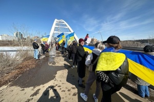 У Канаді провели ходу та мітинг на підтримку України
