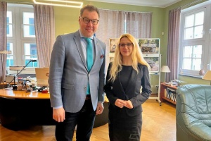 Посол зустрівся з першою українкою за народженням, яка стане членом Палати депутатів Берліна