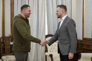 Єрмак зустрівся з главою МЗС Литви – говорили про ситуацію на фронті