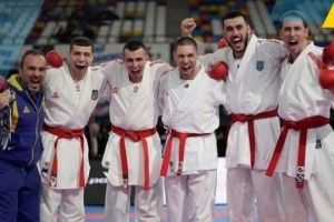 Чоловіча збірна України – чемпіони Європи з карате