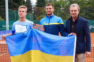 Українці Бєлінський та Овчаренко виграли партий титул на турнірі ITF у Хорватії