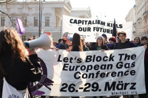 У Відні «антигазовий» протест екоактивістів розганяла поліція