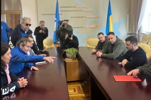 IAEA chief meets with Zelensky in Zaporizhzhia