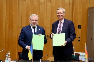 Україна та Німеччина підписали два документи про співпрацю у сфері енергетики