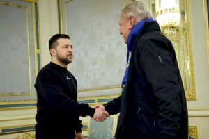Zelensky meets with German tank manufacturer’s delegation