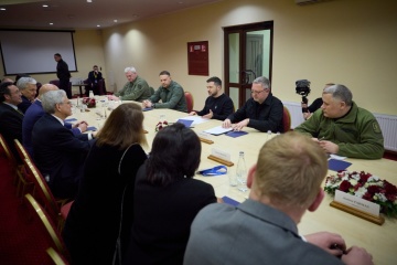 Zelensky meets with prosecutors general from partner states of Ukraine