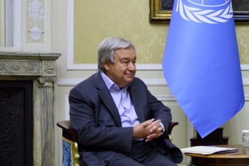 UN-Generalsekretär in Kyjiw eingetroffen