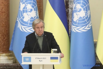 「私たちの最終的な目的は、国連憲章に従ったウクライナの正義ある平和」＝グテーレス国連事務総長