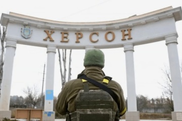 In February, enemy shells Kherson city community daily