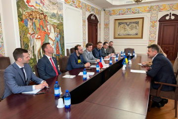 Deputy FM discusses reconstruction of Dnipropetrovsk region with Czech delegation