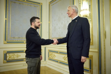 Selenskyj trifft Ministerpräsident von Lettland