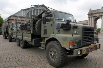 La Belgique remettra 240 camions militaires à l’Ukraine