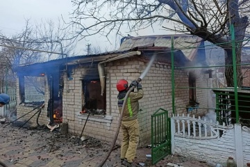 Rusos atacan un pueblo en Zaporiyia