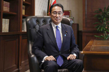 Japans Premier Kishida in Kyjiw angekommen