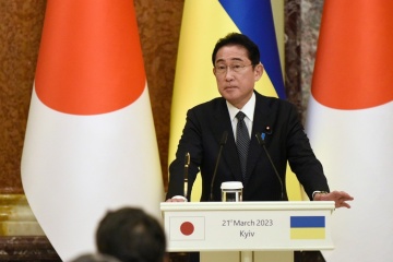 岸田日本首相、ウクライナ訪問報告　「ロシア侵略は暴挙であると痛感」