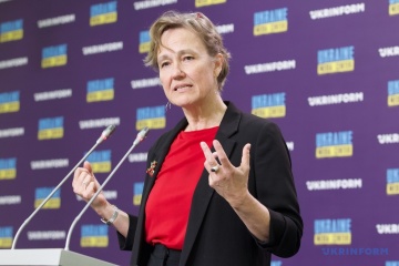 Anka Feldhusen wird ihre Amtszeit als deutsche Botschafterin in der Ukraine im Juli beenden