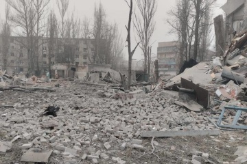 Russen verüben Raketenangriff auf Awdijiwka, zwei Hochhäuser getroffen