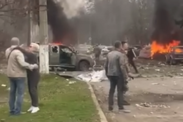 ロシア軍、ウクライナ東部スロヴヤンシクを砲撃　死傷者あり
