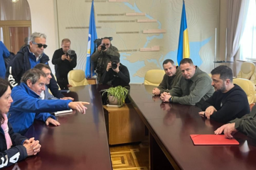 IAEA-Chef Grossi und Selenskyj treffen sich in Saporischschja