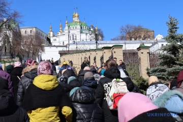 ウクライナ正教会モスクワ聖庁支持者、キーウ・ペチェルシク大修道院の資産引き渡し作業を妨害