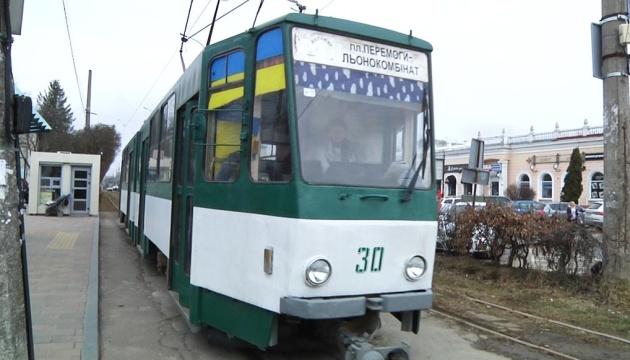 У Житомирі відновили рух трамваїв