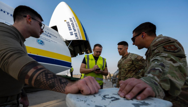 Український літак доставив 101 тонну гумдопомоги постраждалим від землетрусів у Туреччині