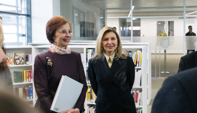 Перші леді України та Латвії відвідали Український католицький університет у Львові