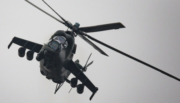 У Польщі впав військовий гелікоптер Мі-24