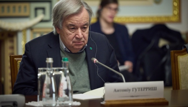 Guterres: Our ultimate goal is a just peace in Ukraine based on UN Charter
