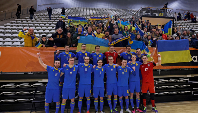 Збірна України з футзалу посідає шосте місце рейтингу УЄФА