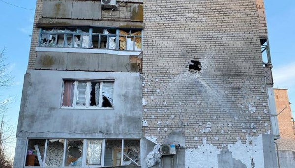 Otschakiw unter Beschuss: Gebietsleiter zeigt Folgen