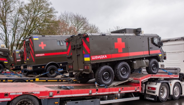 Ukraine to receive 14 armored ambulances from Luxembourg