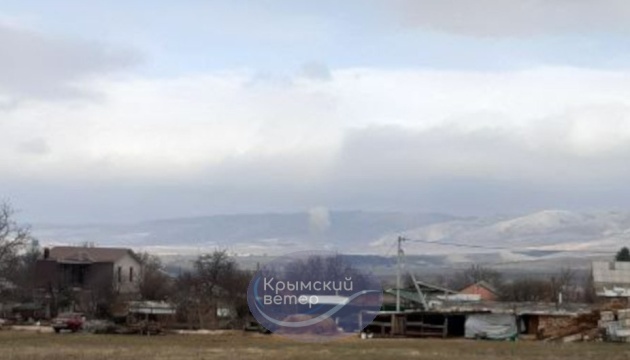 У Криму пролунав вибух у районі дислокації військової частини рф