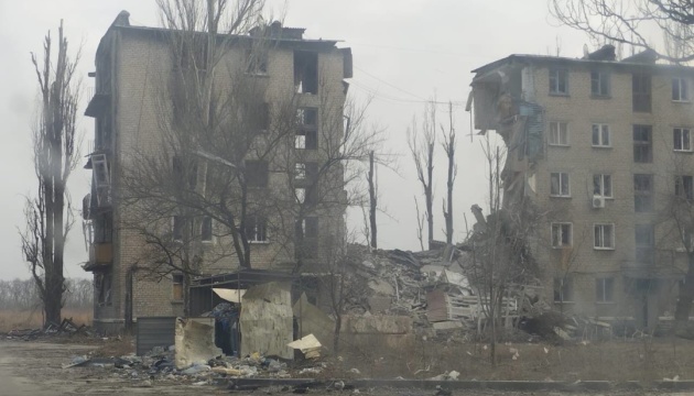 Russians continue shelling Avdiivka, civilian injured