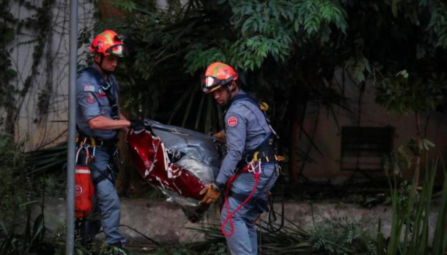 У середмісті Сан-Паулу впав гелікоптер: четверо загиблих
