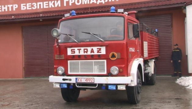 Громада на Черкащині отримала другий пожежний автомобіль з Німеччини